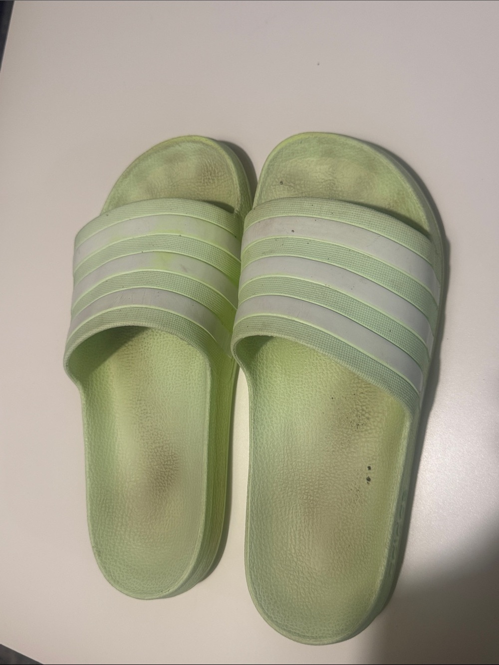 Adidas Adilette Aqua Slide Sandals Hi-Res yellow